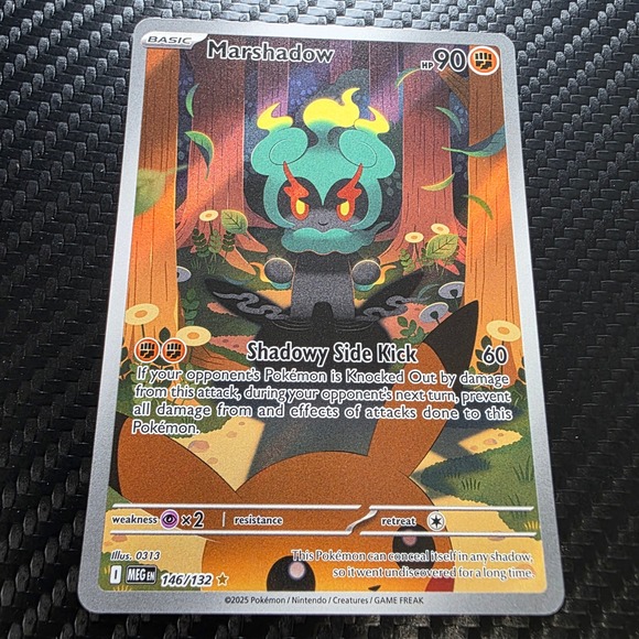 marshadow pokemon card 2025 Japanese M1L-Mega Brave #069 Japanese Art Rare PSA 10 Holo Rare Card Type We have one final ghost